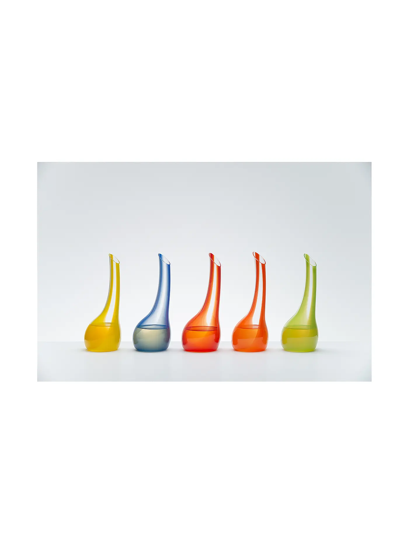 RIEDEL | Dekanter "Cornetto Confetti" (Blau) | grün